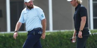 Shane Lowry and Austin Smotherman tied for the Cognizant Classic lead at 13 under