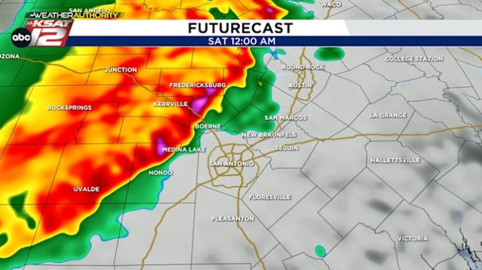 Strong storms Friday night, heavy rain possible