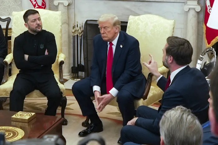 Back in the Oval Office, Zelenskyy wears a blazer and Trump doesn’t shout Back in the Oval Office, Zelenskyy wears a blazer and Trump doesn’t shout