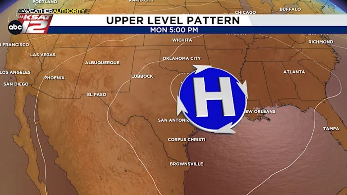 Stray shower possible Friday Stray shower possible Friday