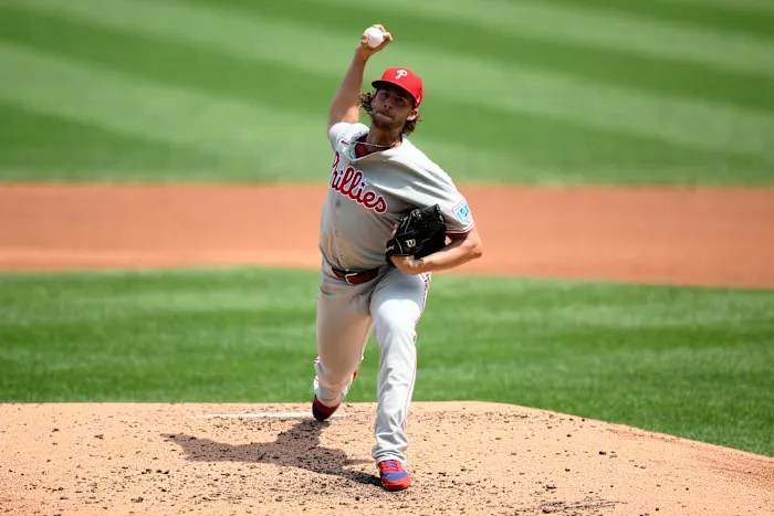 Phillies’ Aaron Nola allows six runs in 2 1/3 innings in his return from the injured list Phillies’ Aaron Nola allows six runs in 2 1/3 innings in his return from the injured list