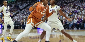Williams scores 20 as No. 12 LSU hands No. 2 Texas its first loss, 70-65