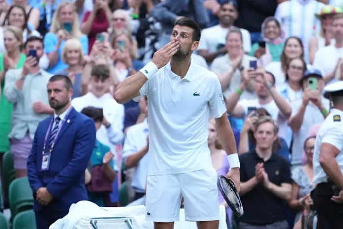 Djokovic’s daughter steals the show at Wimbledon with her victory dance