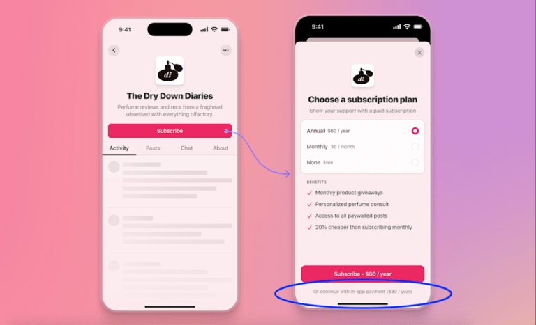 Substack turns on iOS in-app payment option for all paid newsletters Substack turns on iOS in-app payment option for all paid newsletters