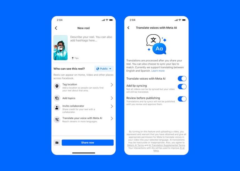 Meta’s AI voice translation feature rolls out globally Meta’s AI voice translation feature rolls out globally