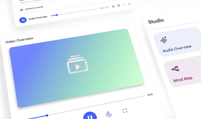 Google adds Video Overviews to NotebookLM
