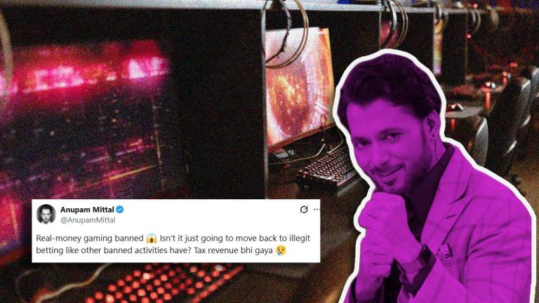 Shark Anupam Mittal Reacts To Online Gaming Bill Seeking Ban On Real Money Games Like Dream 11: ‘Tax Revenue Bhi Gaya’ Shark Anupam Mittal Reacts To Online Gaming Bill Seeking Ban On Real Money Games Like Dream 11: ‘Tax Revenue Bhi Gaya’