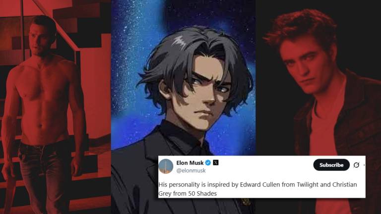 After Launching NSFW AI Avatars, Musk Describes Third AI Companion Inspired By 50 Shades And Twilight Characters After Launching NSFW AI Avatars, Musk Describes Third AI Companion Inspired By 50 Shades And Twilight Characters