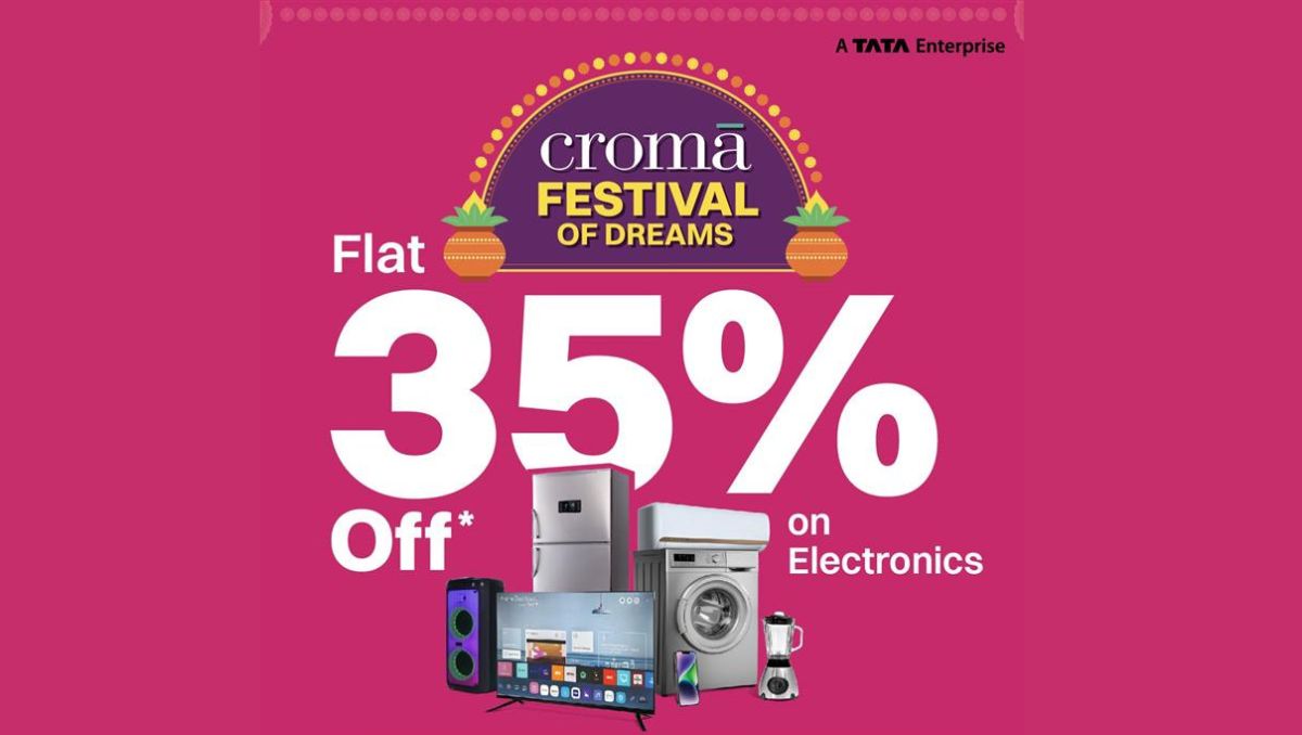 Croma Festive Sale: Huge Discounts On Smartphones, TVs, Laptops & More | FROUSA Croma Festive Sale: Huge Discounts On Smartphones, TVs, Laptops & More | FROUSA