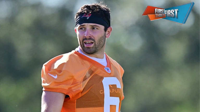 Bucs add million guaranteed to Baker Mayfield's contract | First Things First Bucs add million guaranteed to Baker Mayfield's contract | First Things First