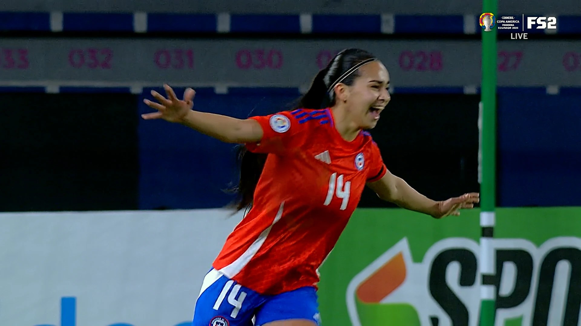 Vaitiare Pardo finds the back of the net, giving Chile early lead over Argentina | FROUSA Media Vaitiare Pardo finds the back of the net, giving Chile early lead over Argentina | FROUSA Media