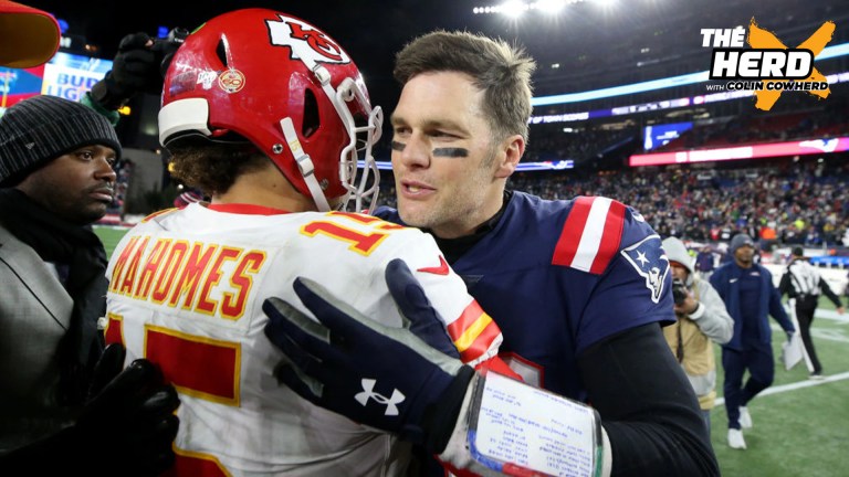 Tom Brady says Patrick Mahomes reminds him the most of himself | The Herd Tom Brady says Patrick Mahomes reminds him the most of himself | The Herd