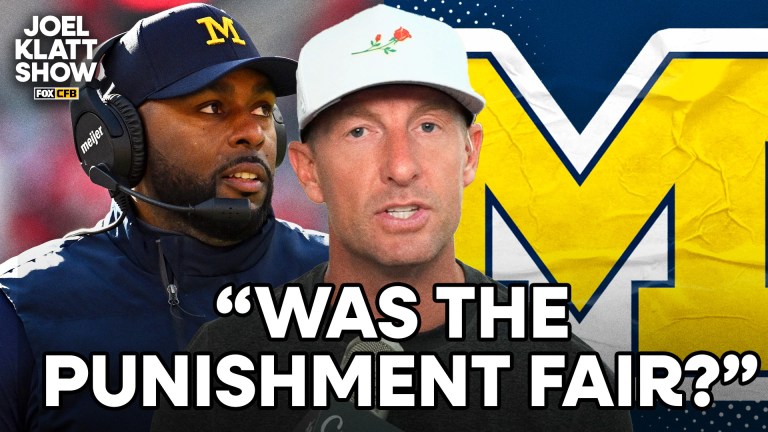 Michigan penalized by NCAA for sign-stealing, faces up to M in fines | Joel Klatt Show Michigan penalized by NCAA for sign-stealing, faces up to M in fines | Joel Klatt Show
