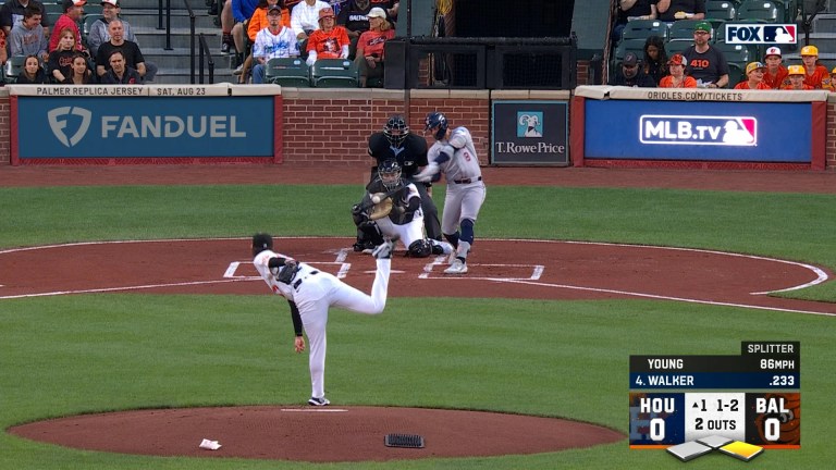 Christian Walker hits two-run home run to give Astros early lead over Orioles Christian Walker hits two-run home run to give Astros early lead over Orioles