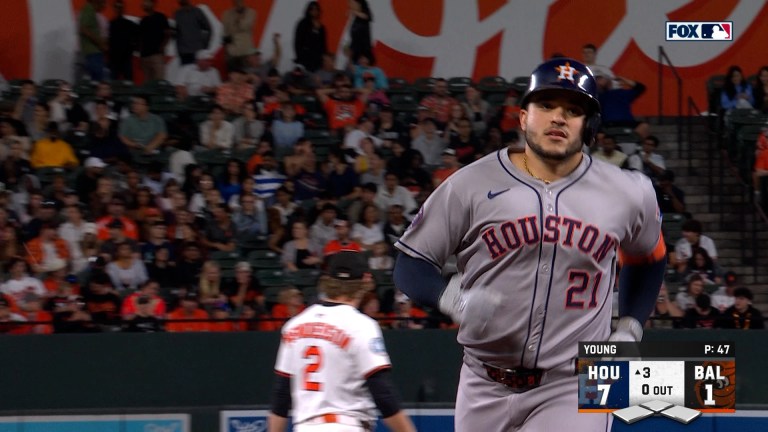 Yainer Diaz hits a two-run homer to extend Astros lead over Orioles Yainer Diaz hits a two-run homer to extend Astros lead over Orioles