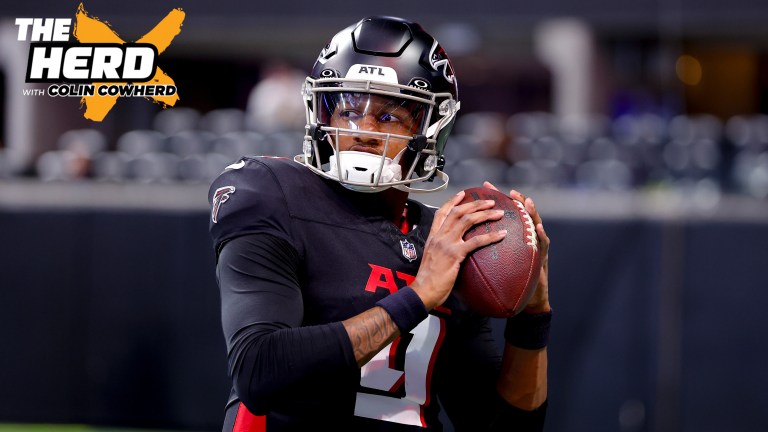 Michael Penix Jr. involved in practice scuffle, Can he lead the Falcons? | The Herd Michael Penix Jr. involved in practice scuffle, Can he lead the Falcons? | The Herd
