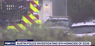 Austin police investigate 8th homicide of 2026