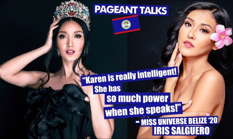 Pageant Talks w/ Iris Salguero, Miss Universe Belize 2020 on Karen Ibasco, Miss Earth 2017. Pageant Talks w/ Iris Salguero, Miss Universe Belize 2020 on Karen Ibasco, Miss Earth 2017.