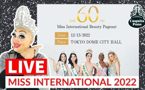 MISS INTERNATIONAL 2022 LIVE CON CUQUITA PONS MISS INTERNATIONAL 2022 LIVE CON CUQUITA PONS