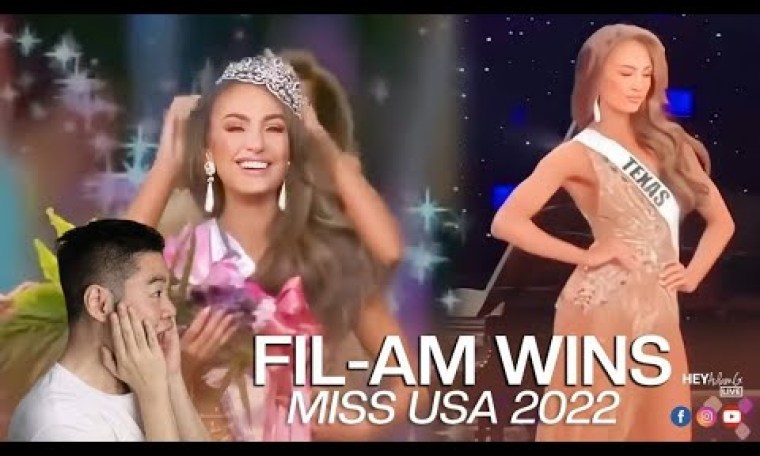 LIVE REACTION | Fil-Am R’Bonney Nola from Texas wins Miss USA 2022 LIVE REACTION | Fil-Am R’Bonney Nola from Texas wins Miss USA 2022