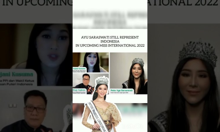 AKHIRNYA AYUSA DIKIRIM KE AJANG MISS INTERNATIONAL 2022 AKHIRNYA AYUSA DIKIRIM KE AJANG MISS INTERNATIONAL 2022