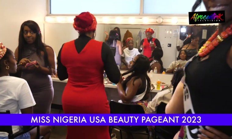 MISS NIGERIA USA BACKSTAGE MISS NIGERIA USA BACKSTAGE