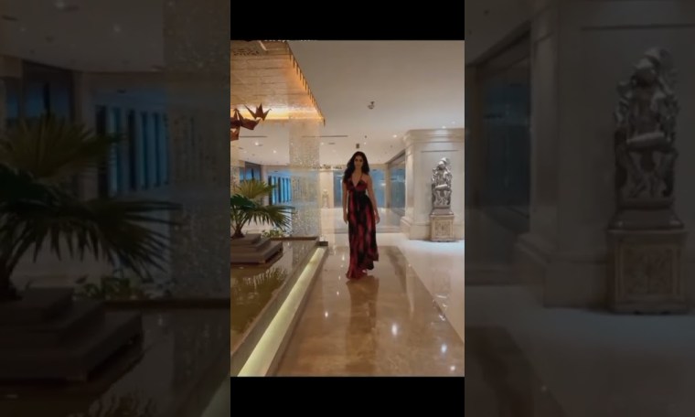 Miss World India walk vài đường trước well come party #missworld #missworldindia Miss World India walk vài đường trước well come party #missworld #missworldindia