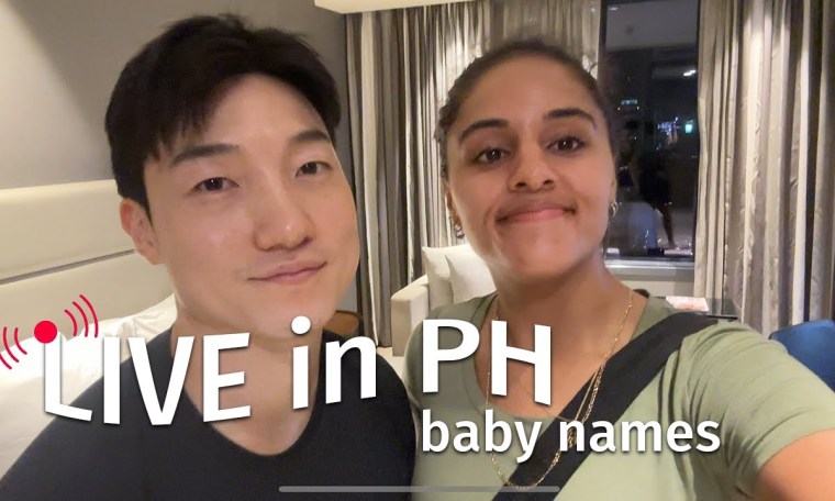 LIVE in PH | picking baby names | AMBW 국제커플 LIVE in PH | picking baby names | AMBW 국제커플