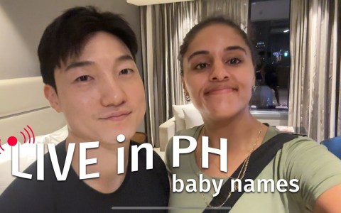 LIVE in PH | picking baby names | AMBW êµì œì»¤í”Œ LIVE in PH | picking baby names | AMBW êµì œì»¤í”Œ