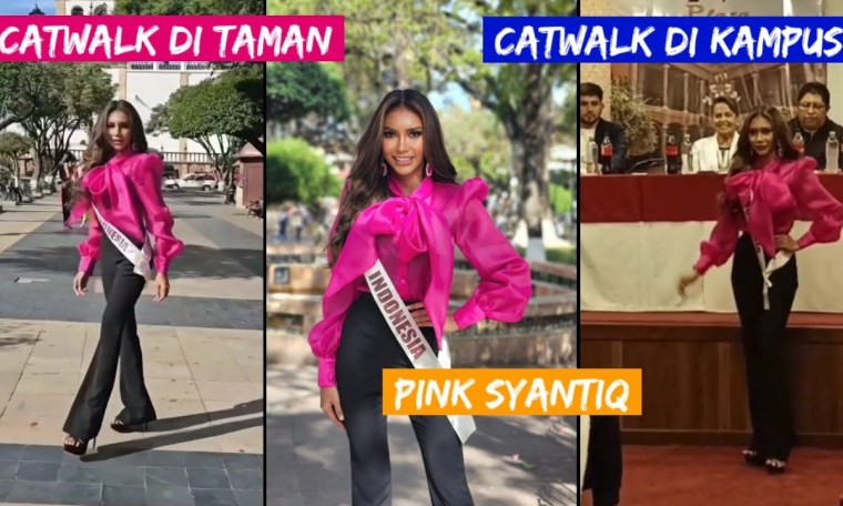 PINKY GIRL..Outfit Karya iGun untuk Chesy Mose di Hari ke 7 Karantina Reina Hispanoamericana 2023 PINKY GIRL..Outfit Karya iGun untuk Chesy Mose di Hari ke 7 Karantina Reina Hispanoamericana 2023