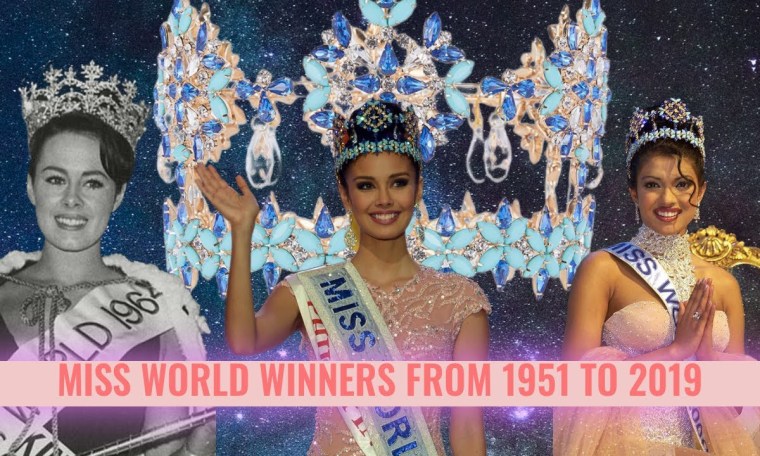 Miss World Winners from 1951 to 2019 Miss World Winners from 1951 to 2019