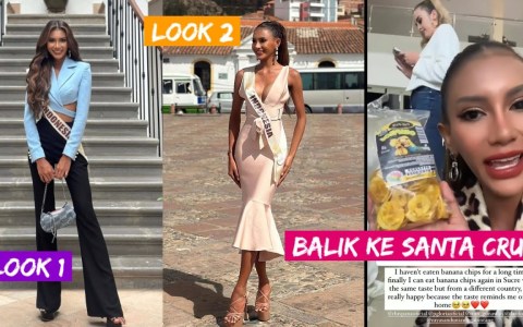 2 OUTFIT ELEGANT..Chesy Mose Olos Todos di Hari ke 8 Karantina Reina Hispanoamericana 2023 2 OUTFIT ELEGANT..Chesy Mose Olos Todos di Hari ke 8 Karantina Reina Hispanoamericana 2023