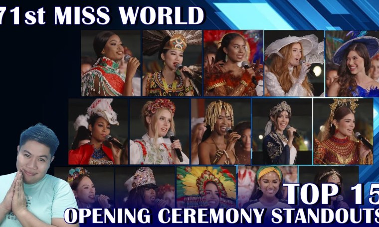 71st Miss World | Opening Ceremony (Top 15) 71st Miss World | Opening Ceremony (Top 15)