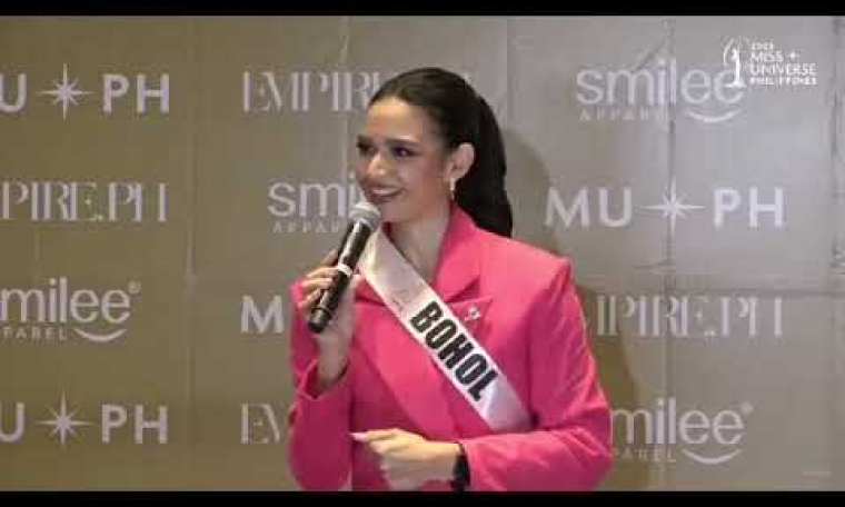 Miss Universe 2023 Bohol | Close Door Interview | MUPh Miss Universe 2023 Bohol | Close Door Interview | MUPh