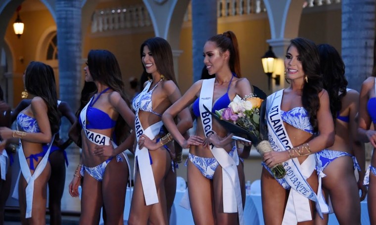 Candidatas a Miss Universe Colombia realizaron su 'destape real'. Candidatas a Miss Universe Colombia realizaron su 'destape real'.