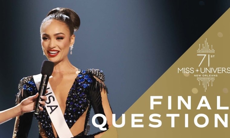 Miss Universe R'Bonney Gabriel's FINAL QUESTION! | Miss Universe Miss Universe R'Bonney Gabriel's FINAL QUESTION! | Miss Universe