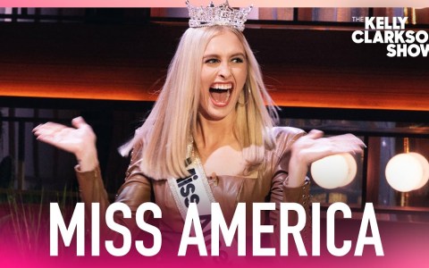 Kelly Clarkson Meets Miss America First-Ever Active Duty Military Madison Marsh Kelly Clarkson Meets Miss America First-Ever Active Duty Military Madison Marsh