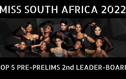 MISS SOUTH AFRICA 2022 (Pre – Prelims prediction) 3rd LEADER-BOARD MISS SOUTH AFRICA 2022 (Pre – Prelims prediction) 3rd LEADER-BOARD