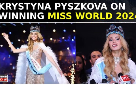 Mumbai: Czech Republic’s Krystyna Pyszkova Exclusive On Winning Miss World 2024 Pageant | Top News Mumbai: Czech Republic’s Krystyna Pyszkova Exclusive On Winning Miss World 2024 Pageant | Top News