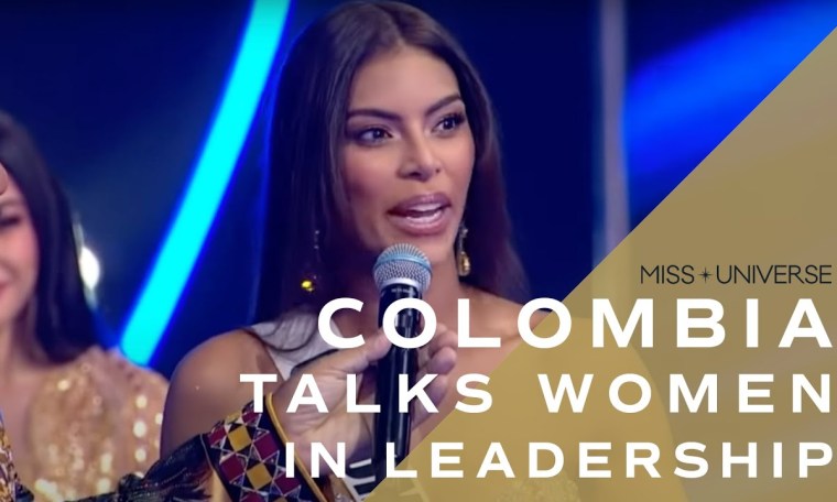 70th MISS UNIVERSE COLOMBIA Valeria Ayos' Statement on Women In Leadership | Miss Universe 70th MISS UNIVERSE COLOMBIA Valeria Ayos' Statement on Women In Leadership | Miss Universe