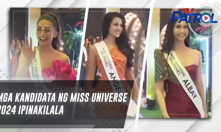 Mga kandidata ng Miss Universe 2024 ipinakilala | TV Patrol Mga kandidata ng Miss Universe 2024 ipinakilala | TV Patrol