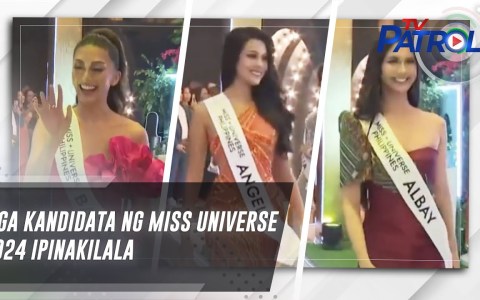 Mga kandidata ng Miss Universe 2024 ipinakilala | TV Patrol Mga kandidata ng Miss Universe 2024 ipinakilala | TV Patrol