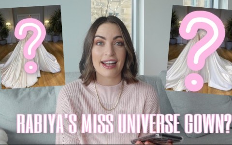 RABIYA'S LEAKED MISS UNIVERSE GOWN?? RABIYA'S LEAKED MISS UNIVERSE GOWN??
