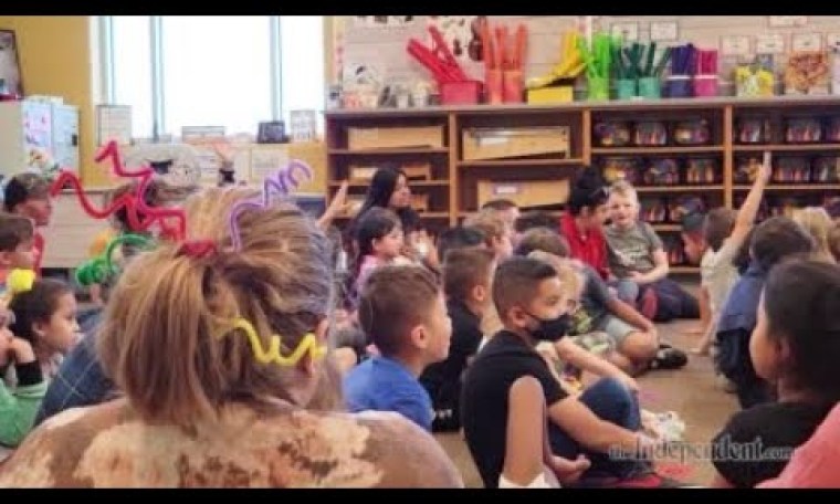 Watch Now: Shoemaker Elementary Celebrates 'Read Across America' with Miss Nebraska Watch Now: Shoemaker Elementary Celebrates 'Read Across America' with Miss Nebraska