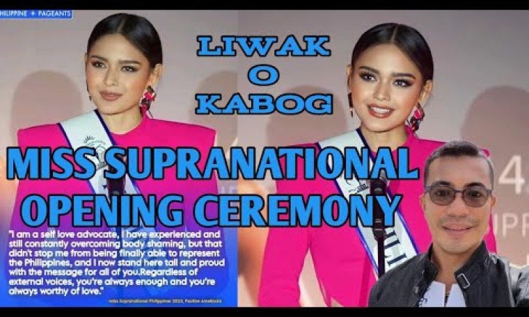 MISS SUPRANATIONAL 2023 OPENING CEREMONY, PAULINE AMELINCKX KABOG BA O LIGWAK? MISS SUPRANATIONAL 2023 OPENING CEREMONY, PAULINE AMELINCKX KABOG BA O LIGWAK?