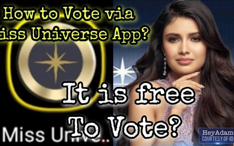 How to Vote in Miss Universe App? How to Vote in Miss Universe App?
