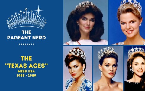 The “Texas Aces” (Miss USA 1985-1989) TPN#13 The “Texas Aces” (Miss USA 1985-1989) TPN#13