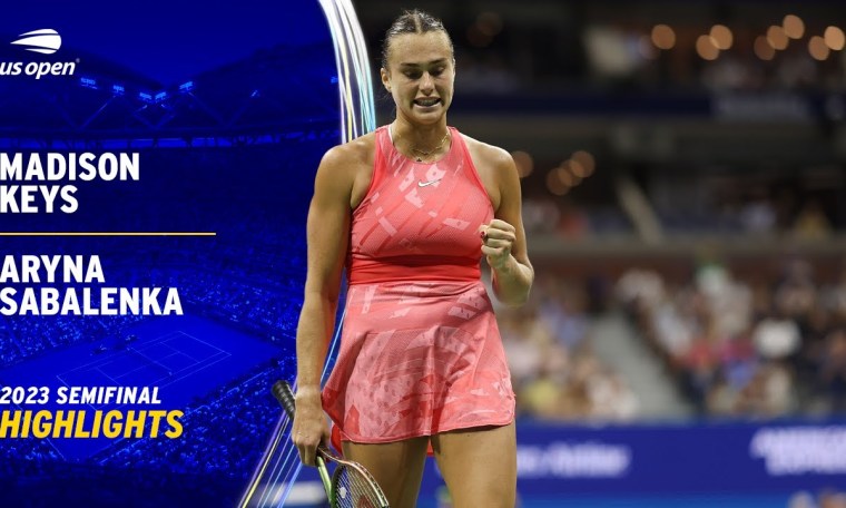Madison Keys vs. Aryna Sabalenka Highlights | 2023 US Open Semifinal Madison Keys vs. Aryna Sabalenka Highlights | 2023 US Open Semifinal