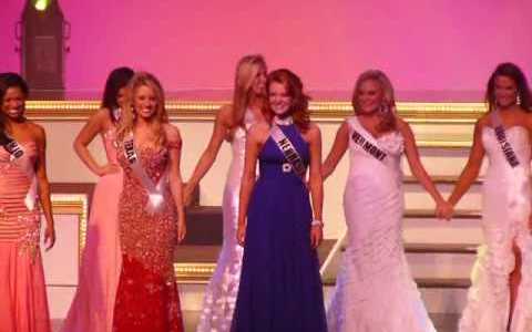 Top Five at 2010 Miss High School America Pageant Top Five at 2010 Miss High School America Pageant