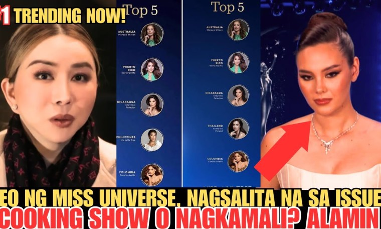 CEO NG MISS UNIVERSE, NAGSALITA SA ISSUE? MISS PHILIPPINES MICHELLE DEE PASOK SANA SA TOP 5?! OMG! CEO NG MISS UNIVERSE, NAGSALITA SA ISSUE? MISS PHILIPPINES MICHELLE DEE PASOK SANA SA TOP 5?! OMG!
